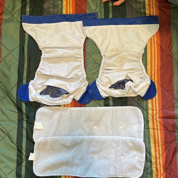 Bum Genius Diapers Blue - Picture 2 of 2